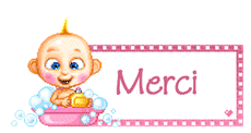 Gif merci bébé